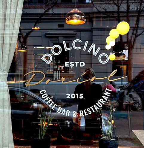 Reklamna folija rebrending Dolcino AKA Dizajn